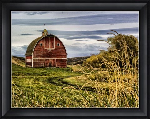 Framed Palouse Barn Print