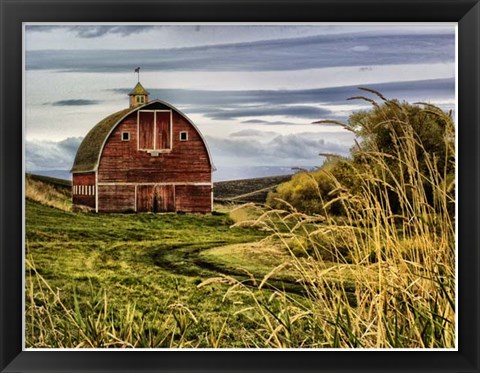 Framed Palouse Barn Print