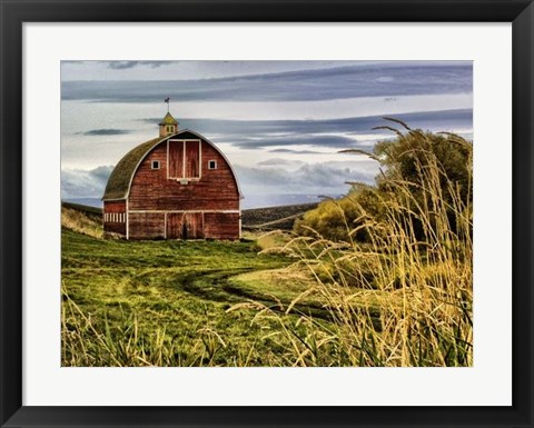 Framed Palouse Barn Print