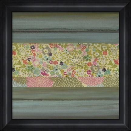 Framed Gift of Blooms I Print