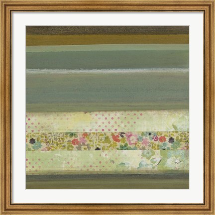 Framed Gift of Blooms III Print