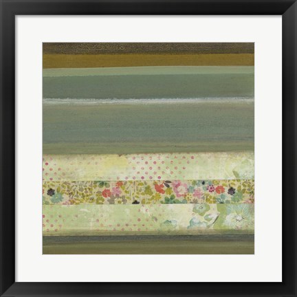 Framed Gift of Blooms III Print