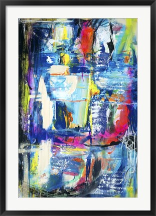 Framed Spiritual Graffiti II Print