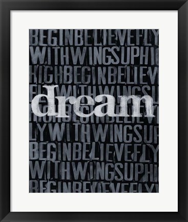 Framed Dream, Imagine... I Print