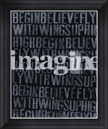 Framed Dream, Imagine... II Print