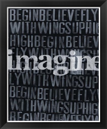 Framed Dream, Imagine... II Print