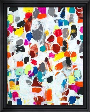 Framed Celebration I Print