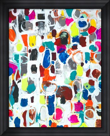 Framed Celebration II Print
