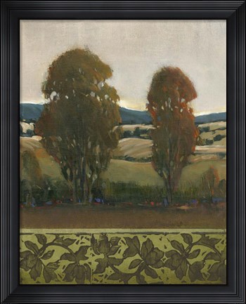 Framed Peaceful Valley II Print