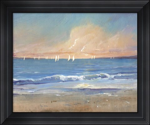 Framed Sailing Breeze I Print