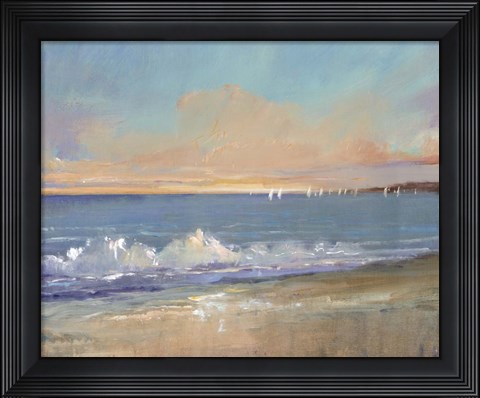 Framed Sailing Breeze II Print