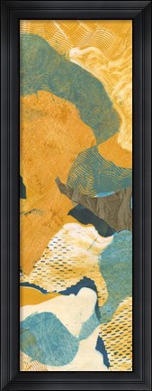 Framed Mountain Shapes II Print