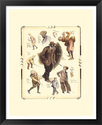 Framed Open Championship At Muirfield Print