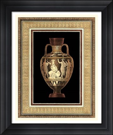 Framed Etruscan Earthenware III Print