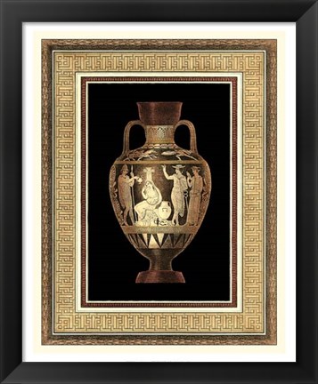 Framed Etruscan Earthenware III Print