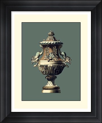 Framed Classical Urn II Print