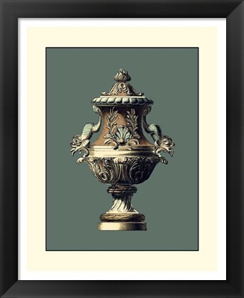 Framed Classical Urn II Print