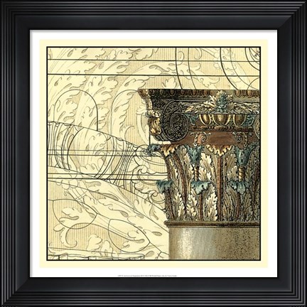 Framed Architectural Inspiration III Print