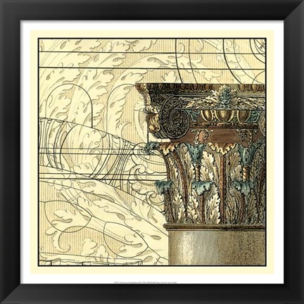 Framed Architectural Inspiration III Print