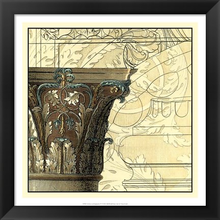 Framed Architectural Inspiration IV Print