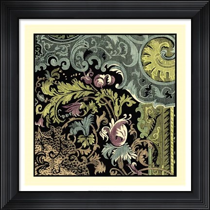 Framed Tapestry Elegance IV Print