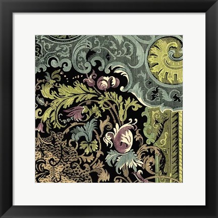 Framed Tapestry Elegance IV Print