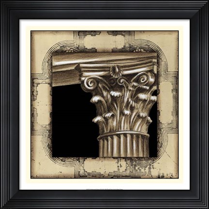 Framed Architectural Schema II Print