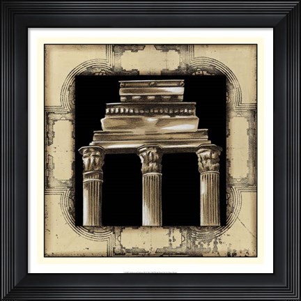 Framed Architectural Schema III Print