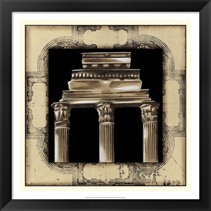 Framed Architectural Schema III Print