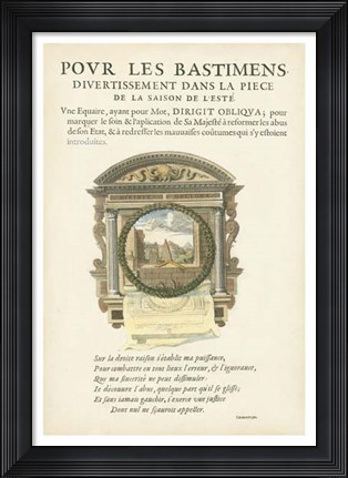 Framed Non-Embellished Bookplate I Print