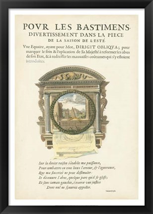Framed Non-Embellished Bookplate I Print