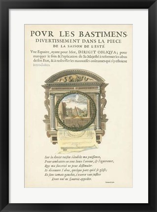 Framed Non-Embellished Bookplate I Print