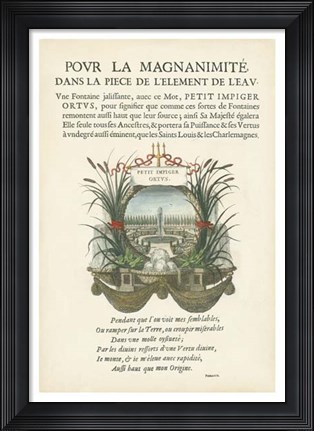 Framed Non-Embellished Bookplate II Print