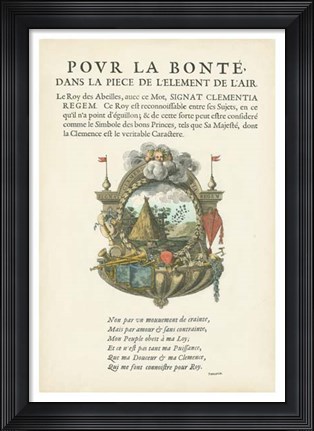 Framed Non-Embellished Bookplate III Print