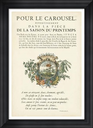 Framed Non-Embellished Bookplate IV Print