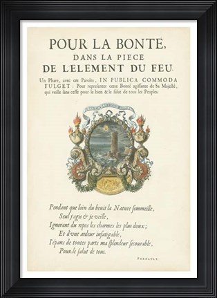 Framed Non-Embellished Bookplate VIII Print