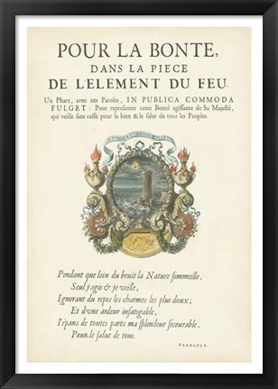 Framed Non-Embellished Bookplate VIII Print