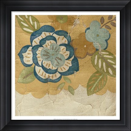 Framed Sunshine Tapestry I Print