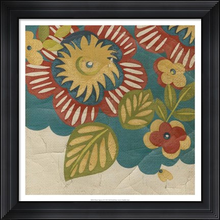 Framed Picnic Tapestry II Print