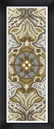 Framed Palladium Tapestry I Print