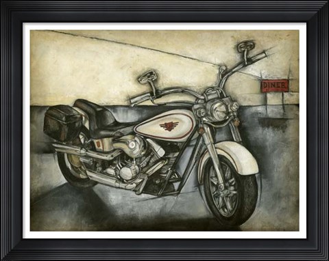 Framed Motorcycle Memories I Print