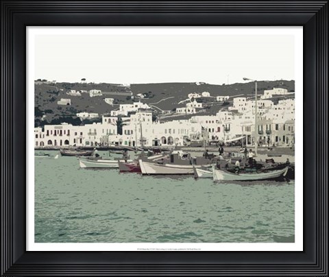 Framed Bimini Bay I Print