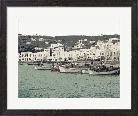 Framed Bimini Bay I Print