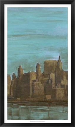 Framed Manhattan Triptych II Print