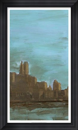 Framed Manhattan Triptych III Print