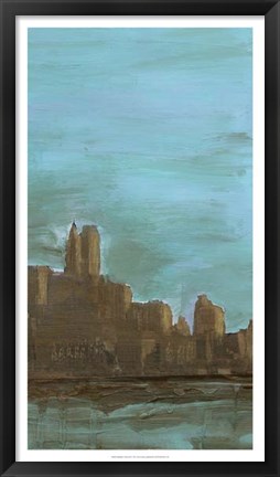 Framed Manhattan Triptych III Print