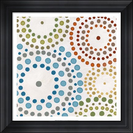 Framed Mosaic Mandalas IV Print