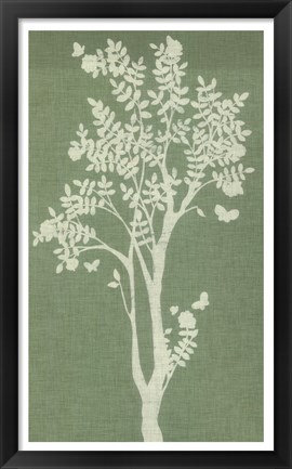 Framed Tableau in Sage II Print