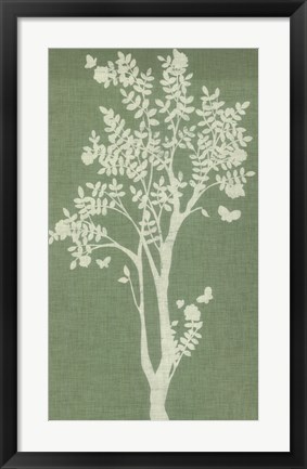 Framed Tableau in Sage II Print