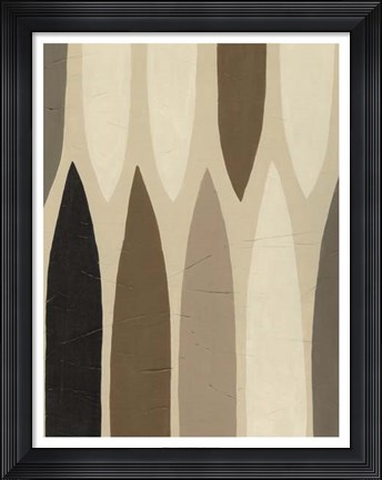 Framed Inter Lock II Print